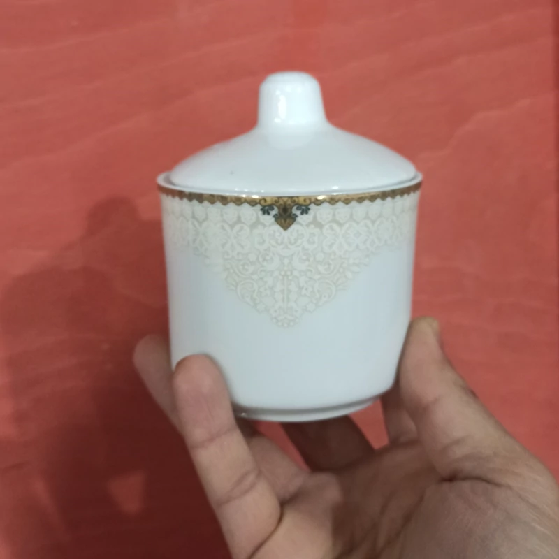 قندان جفتی چینی پارس طرح 1896 بسته 2 عددی ارسال رایگان