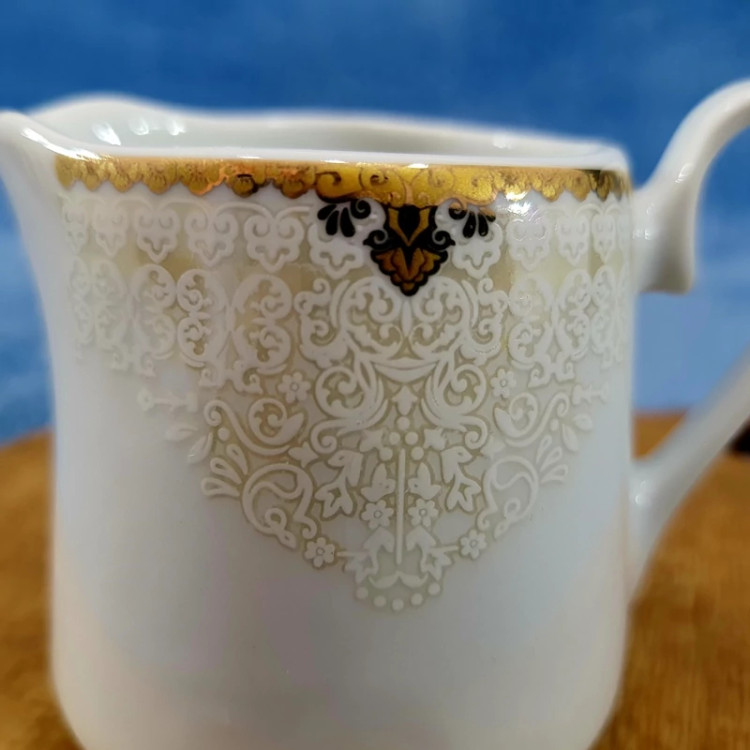 سس خوری و شکر ریز جفتی چینی پارس طرح 1896 بسته 2 عددی