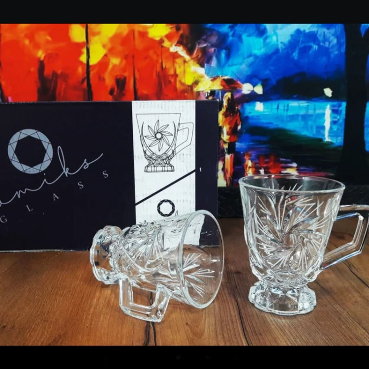 ماگ چای اونیکس مدل پریما کد 484 بسته 6 عددی