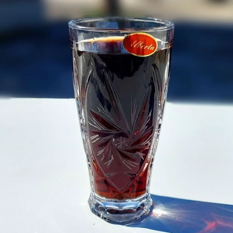 ست لیوان بلند خورشیدی بسته 6 عددی ارسال رایگان