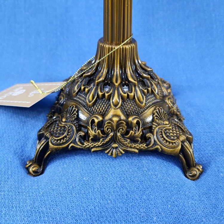 شمعدان پایه دار طرح سنگی سایز کوچک اریکو کد 1893 با ارسال رایگان