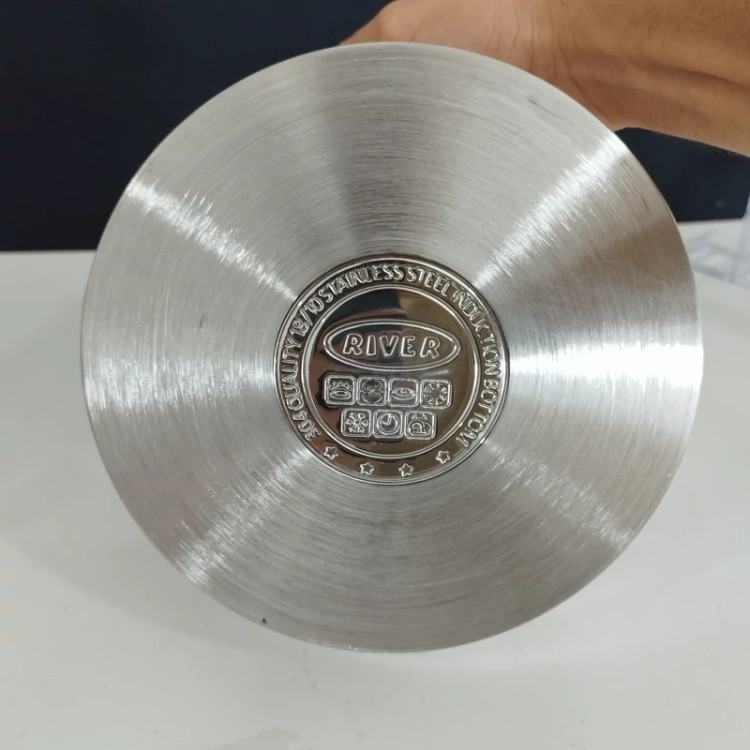 قابلمه استیل سایز 20 ریور کد 3862 با ضمانت یک ساله