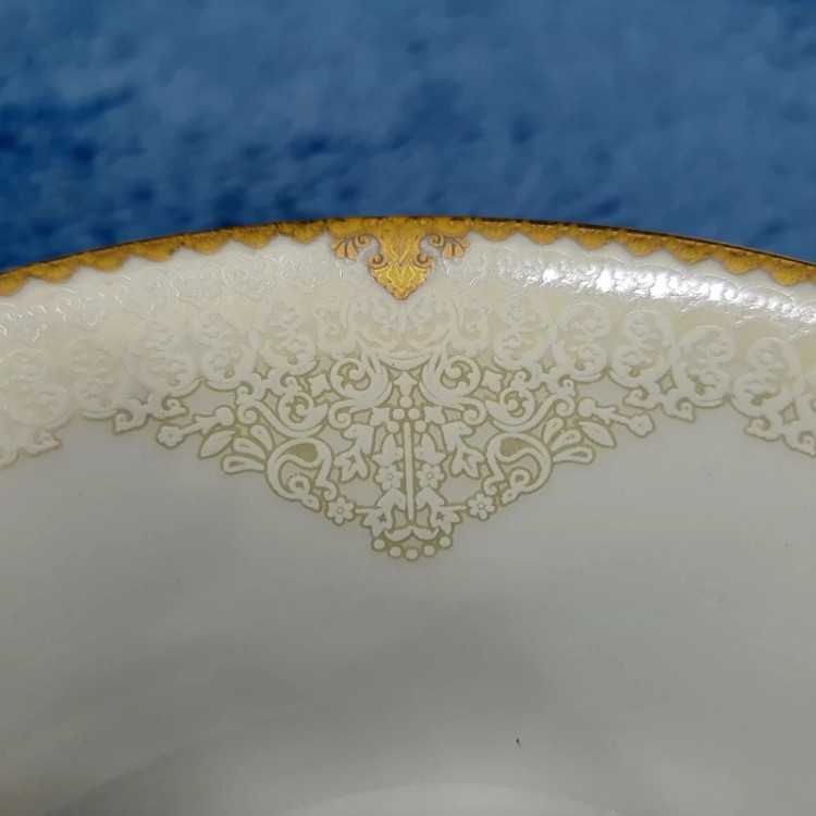 کاسه سوپ خوری 17 سانت چینی پارس طرح 1896 بسته 6 عددی