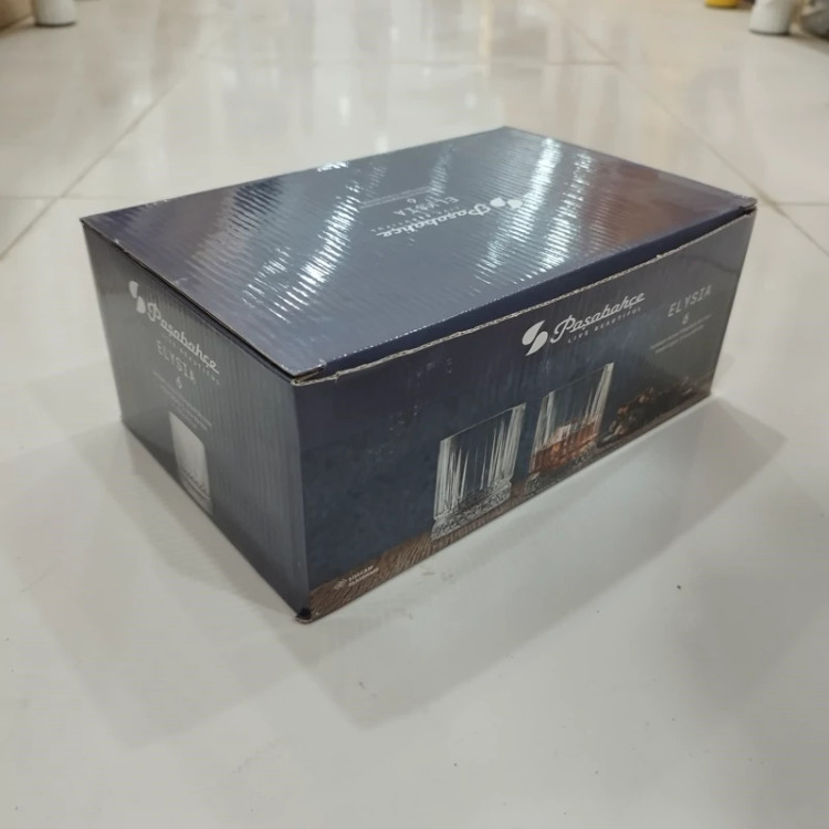 نیم لیوان پاشاباغچه مدل الیسا کد 520004 بسته 6 عددی با ارسال رایگان