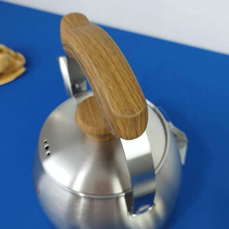 کتری استیل کف چدن قیطاسی 3 لیتر TGH کد 30707 با ارسال رایگان