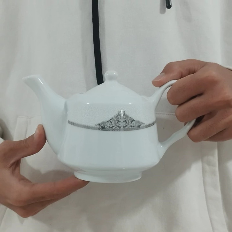 قوری چینی پارس مدل لندنی کد 433 با ارسال رایگان