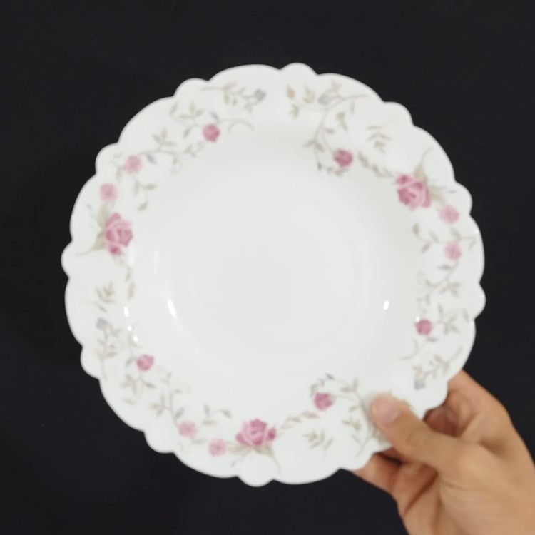 بشقاب خورشت خوری سایز 23 آرکوپال رستا صورتی بسته 6 عددی ارسال رایگان