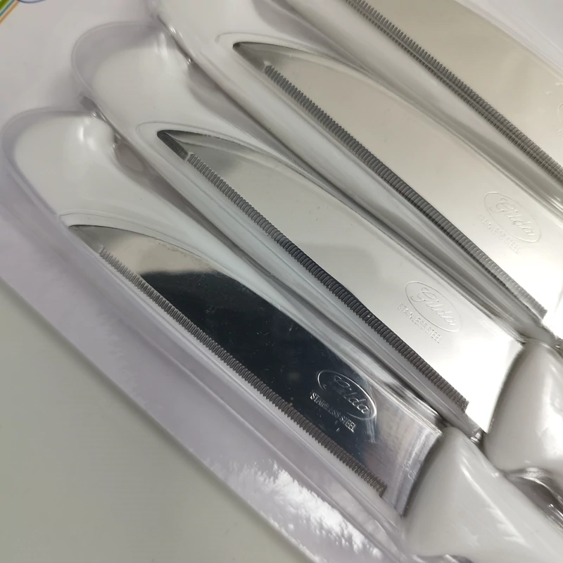چاقو میوه خوری اره ای گیلدا کد 003 در 2 رنگ بسته 12 عددی ارسال رایگان
