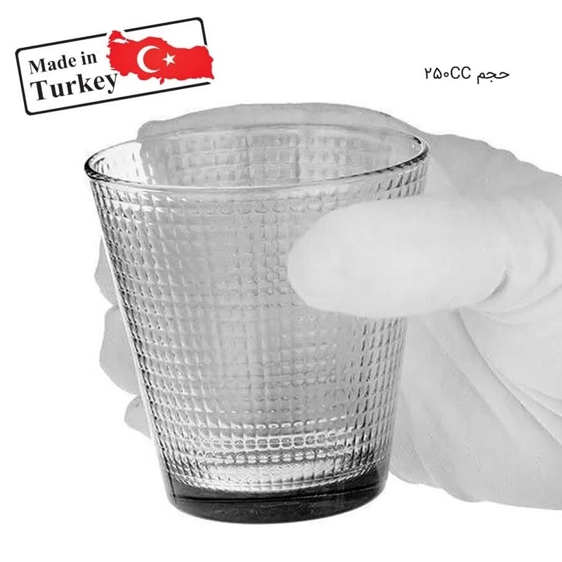 نیم لیوان پاشاباغچه مدل جنریشن کد 52300 بسته 6 عددی با ارسال رایگان