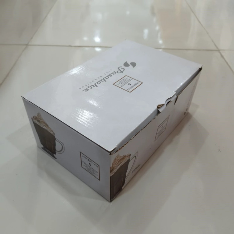 فنجان پایه دار کازابلانکا پاشاباغچه کد 55202 در بسته 6 عددی