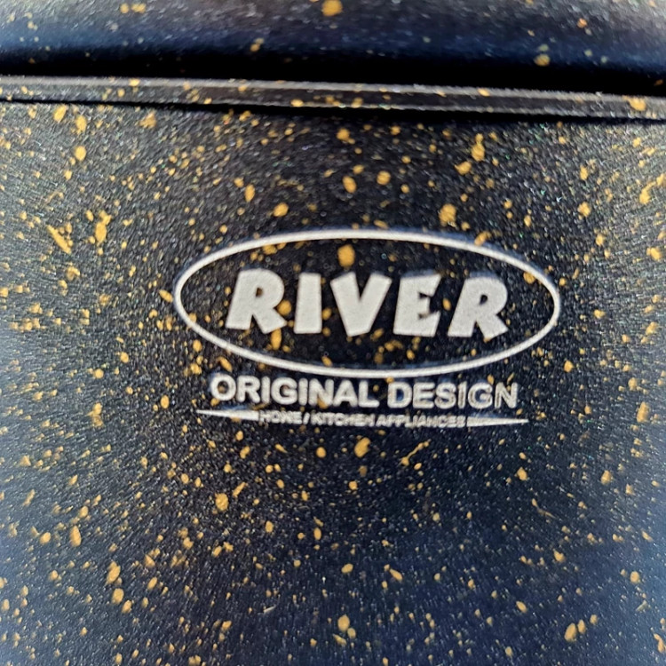 کتری و قوری گرانیتی RIVER کد 5821 مشکی ارسال رایگان