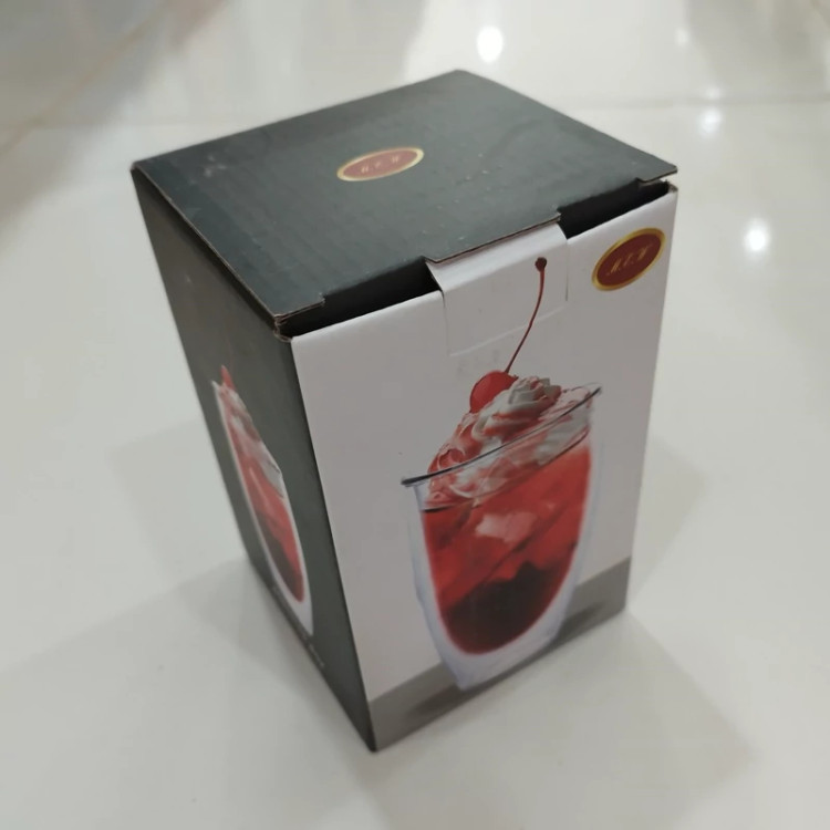 لیوان دو جداره پیرکس کد 573 بسته 1 عددی