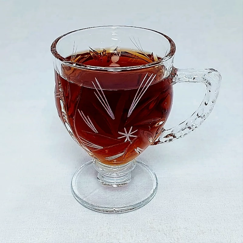 فنجان پایه دار خورشیدی بسته 6 عددی