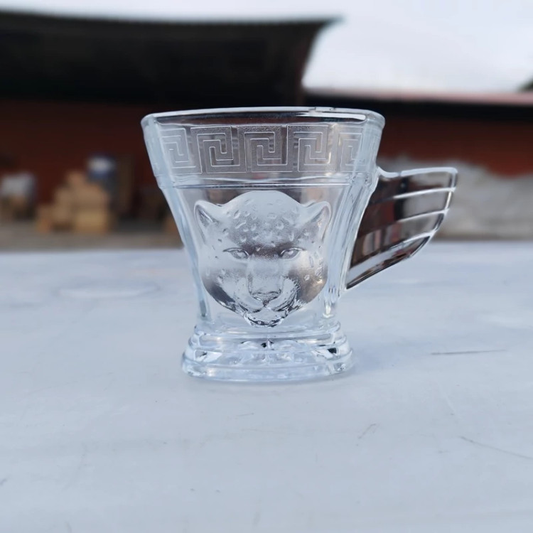 فنجان چای خوری آدریا ژاپن مدل لئوپارد کد 4226 بسته 6 عددی