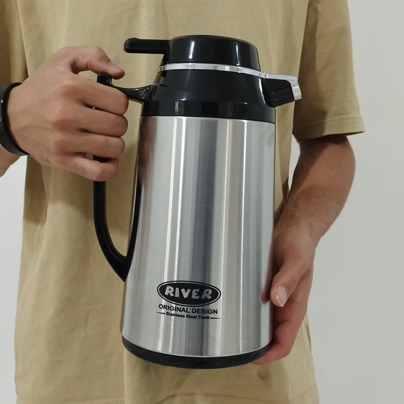 فلاسک شیشه دار 1 لیتر ریور RIVER کد 8621 با ارسال رایگان