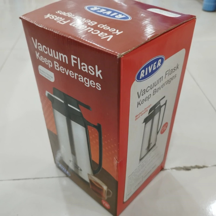فلاسک شیشه دار 1 لیتر ریور RIVER کد 8621 با ارسال رایگان