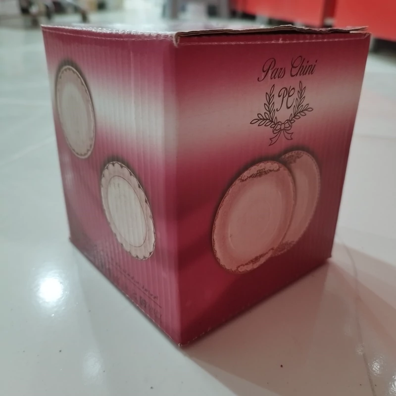 نعلبکی چینی طلایی پارس کد 476 بسته 6 عددی با ارسال رایگان