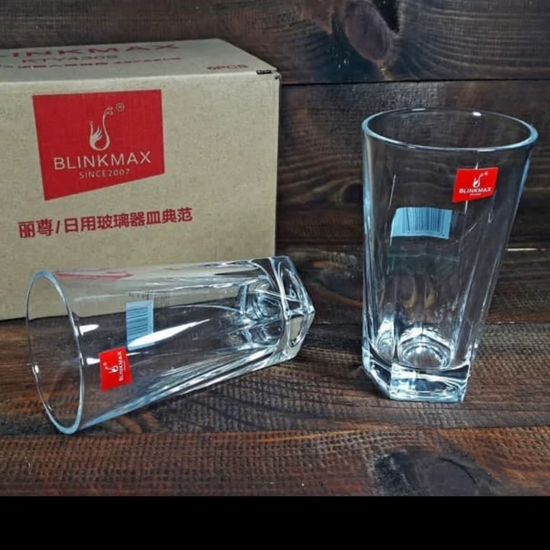 لیوان شربت بلند بلینک مکس مدل گریس کد 4302 بسته 6 عددی با ارسال رایگان