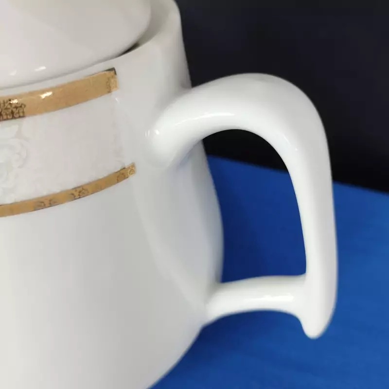 قوری چینی پارس طلایی مدل T3-706 ارسال رایگان