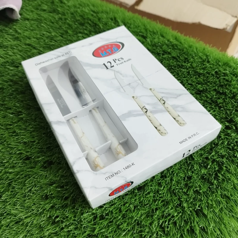 چاقو میوه خوری MTG باکسی مدل 1480 کد 1 بسته 12 عددی با ارسال رایگان