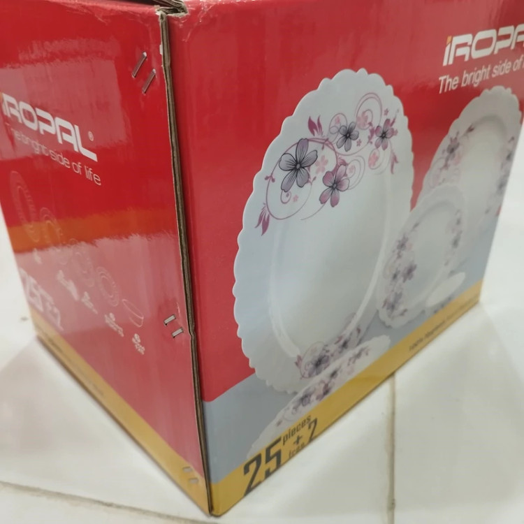 سرویس آرکوپال 25 پارچه مدل هایجین خاکستری با ارسال رایگان