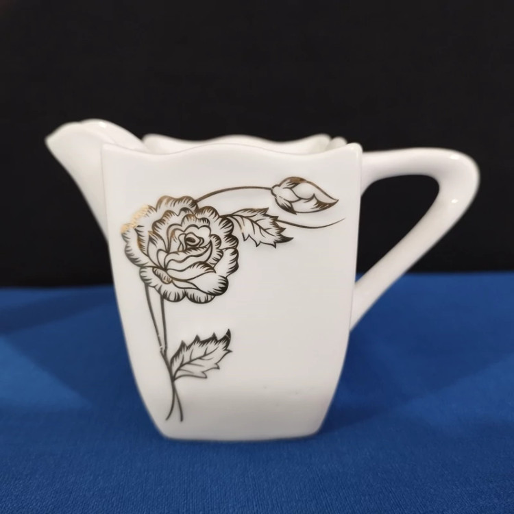 سس خوری جفتی چینی پردیس طرح پرستیژ طلایی 2 عددی با ارسال رایگان