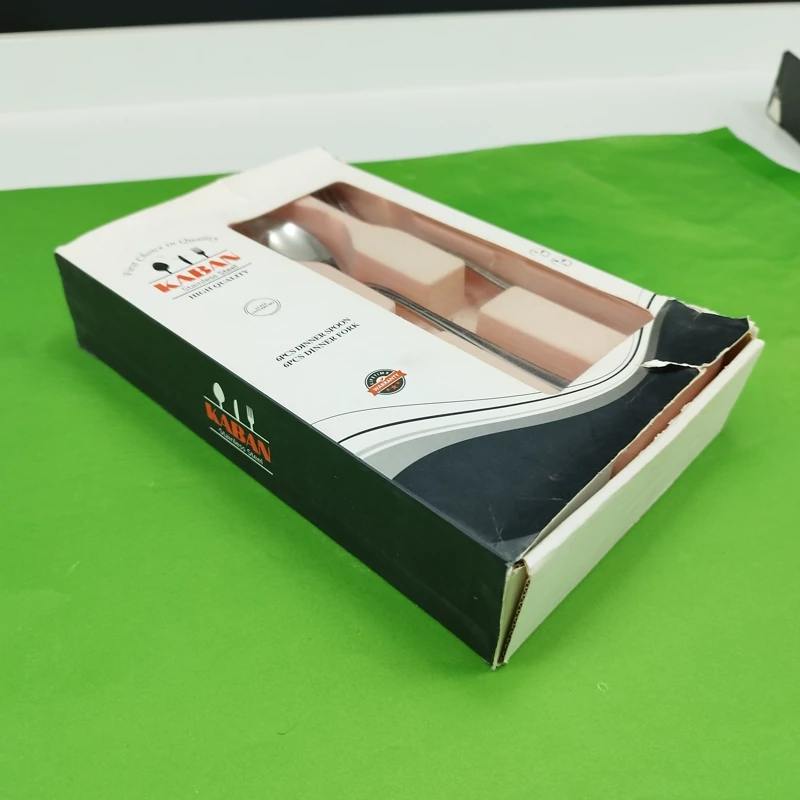 قاشق و چنگال 12 پارچه استیل غذاخوری کابان کد 185 با ارسال رایگان