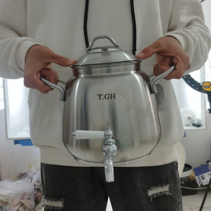 کتری شیردار قیطاسی 5.5 لیتر مدل 6006 تی جی اچ با ارسال رایگان