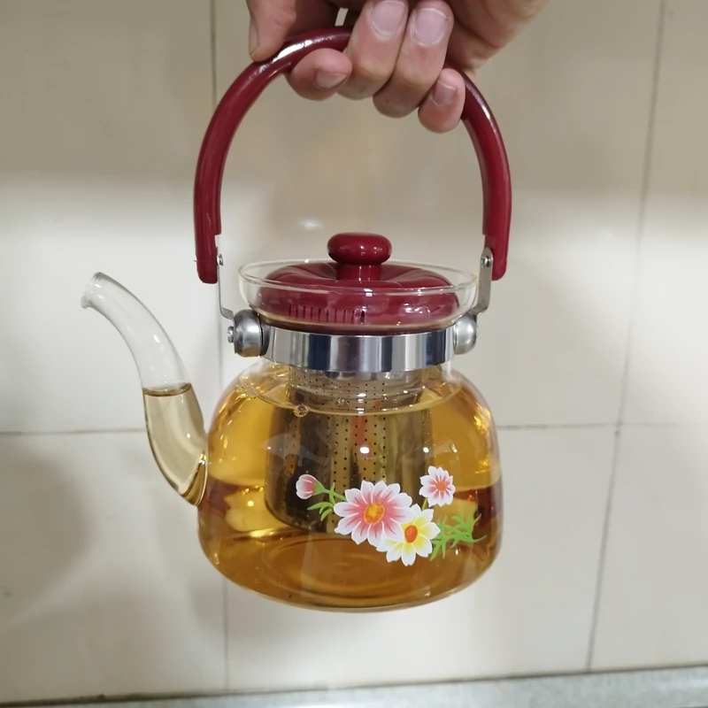 کتری پیرکس 850 میلی لیتر NATALY ناتالی شعله مستقیم