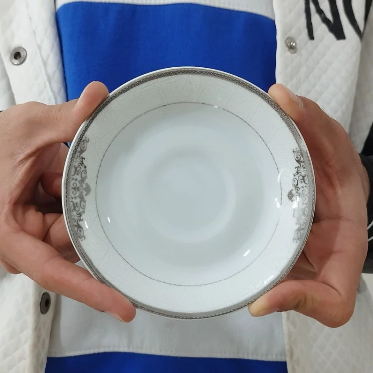 نعلبکی چینی پارس کد 533 بسته 6 عددی ارسال رایگان
