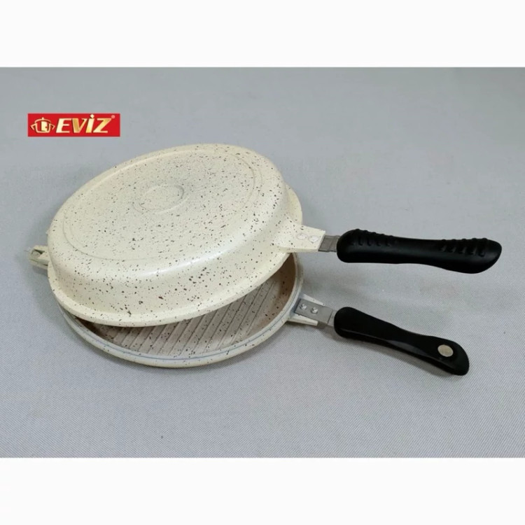 تابه رژیمی 32 سانت اویز گرد EVIZ کرم