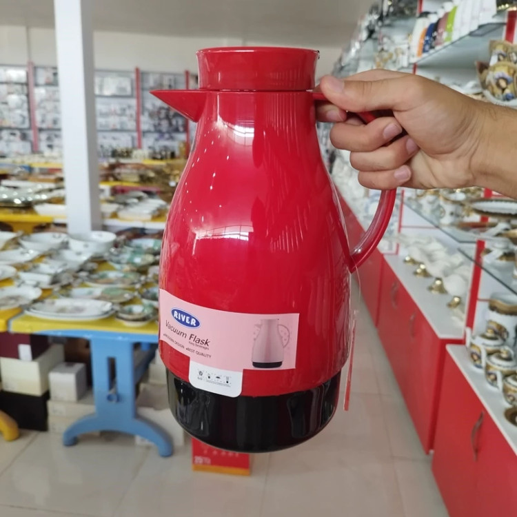 فلاسک ملامینه شیشه دار 1.3 لیتر ریور در 4 رنگ RIVER ارسال رایگان