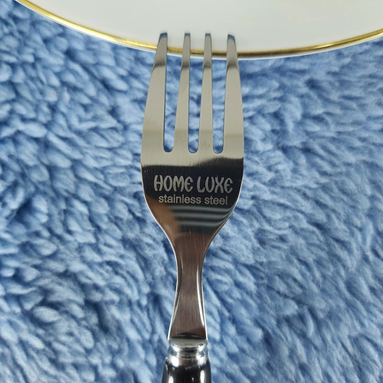 ست کارد و چنگال سرامیک مشکی HOME LUXE هوم لوکس مدل 9002