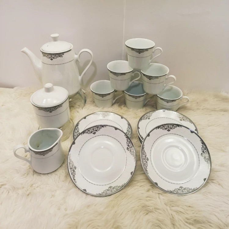 ست 17 پارچه چای خوری چینی پارس مدل 533 با ارسال رایگان