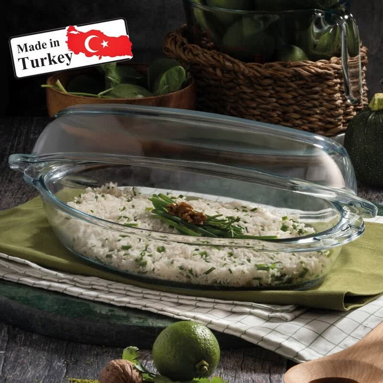 تابه بیضی درب دار بورجام مدل 59062