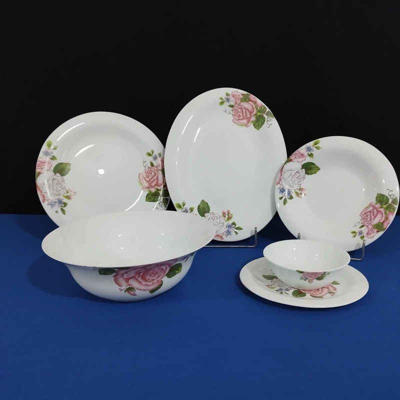 سرویس آرکوپال 26 پارچه قالب لادن طرح ترکی سبز با ارسال رایگان