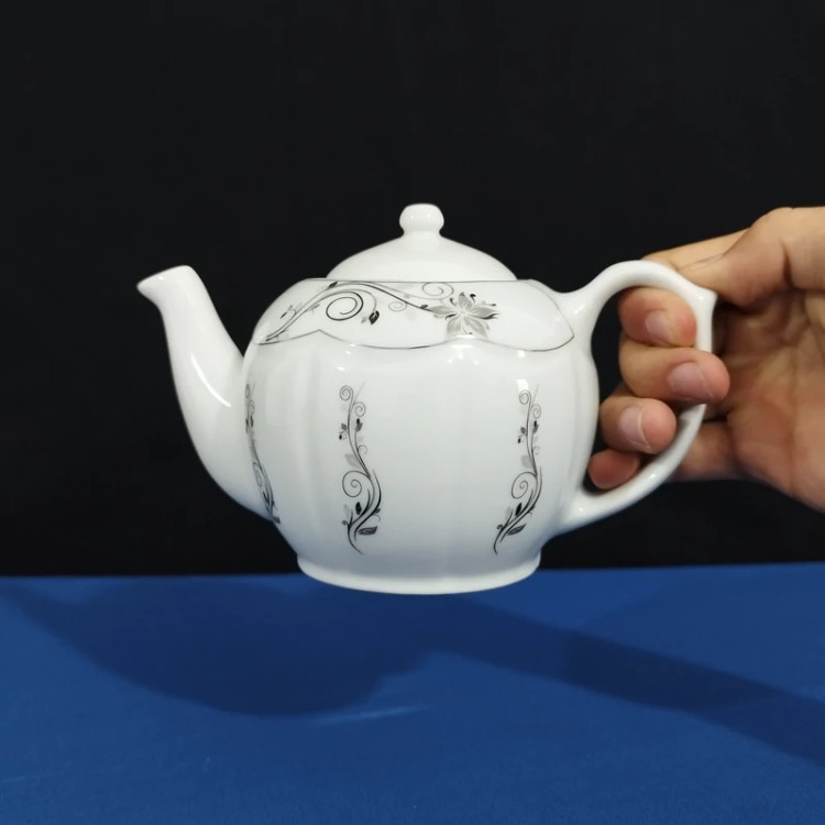 قوری چینی پارس کوچک مدل آفتاب کد 36 بسته 1 عددی ارسال رایگان