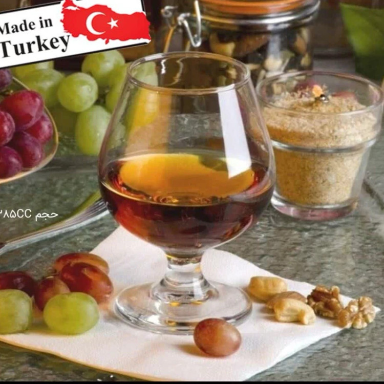 لیوان پایه دار پاشاباغچه مدل بیسترو کد 44188 بسته 6 عددی با ارسال رایگان