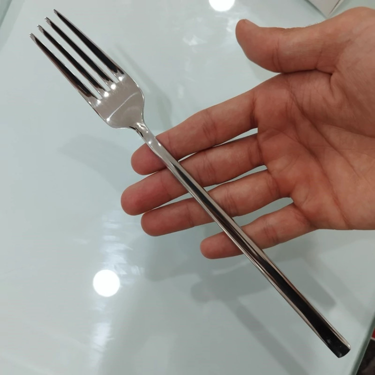 قاشق و چنگال استیل نگیر کابان 197 بسته 12 عددی با ارسال رایگان