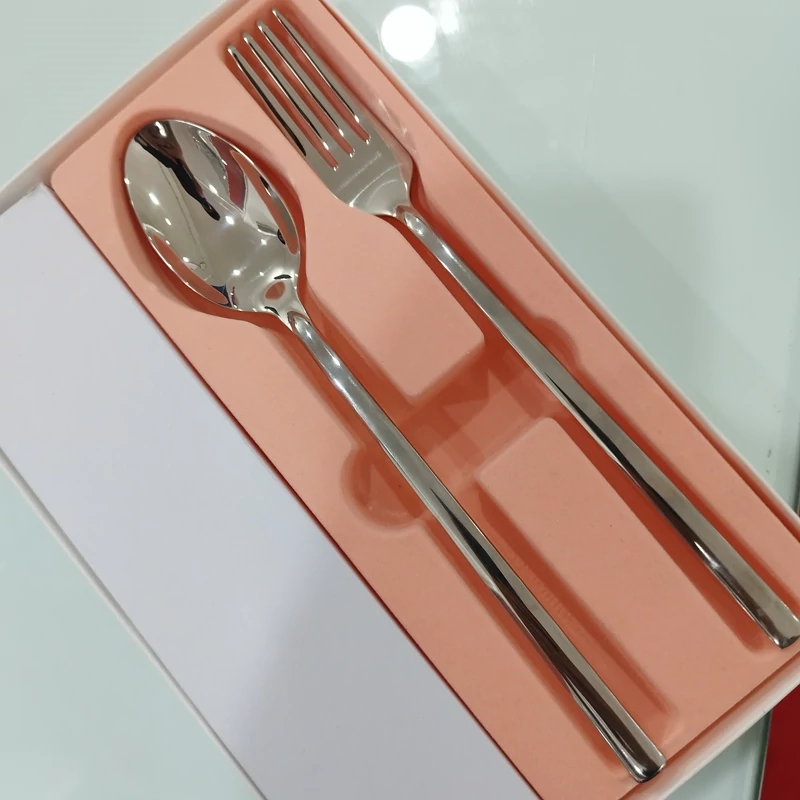 قاشق و چنگال استیل نگیر کابان 197 بسته 12 عددی با ارسال رایگان