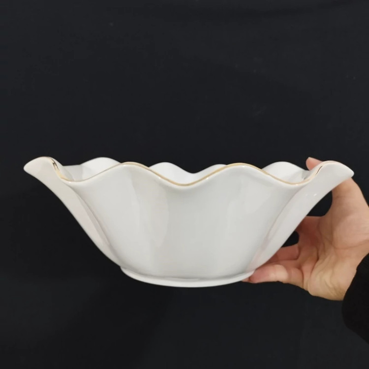 کاسه سرامیک آماتیس مدل شهرزاد بزرگ لب طلا کد 780G با ارسال رایگان