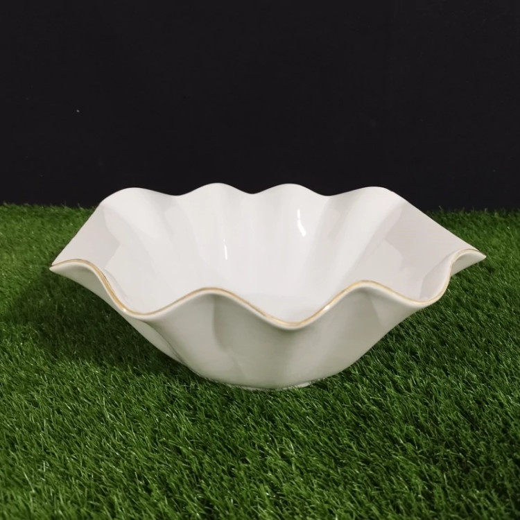 کاسه سرامیک آماتیس مدل شهرزاد بزرگ لب طلا کد 780G با ارسال رایگان