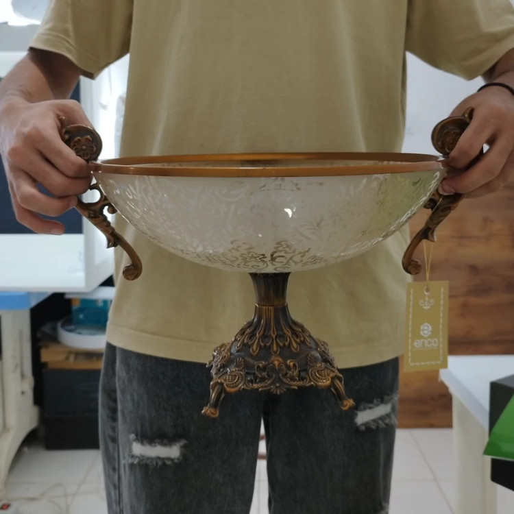 میوه خوری بزرگ ساریا طلایی کد 001 با ارسال رایگان