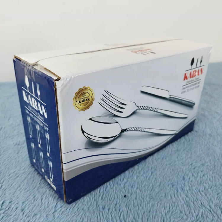 سرویس قاشق چنگال 146 پارچه کابان کد 019 سی نفره