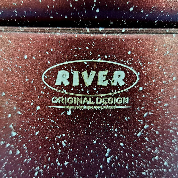 کتری و قوری گرانیتی ریور RIVER کد 5824 زرشکی با ارسال رایگان