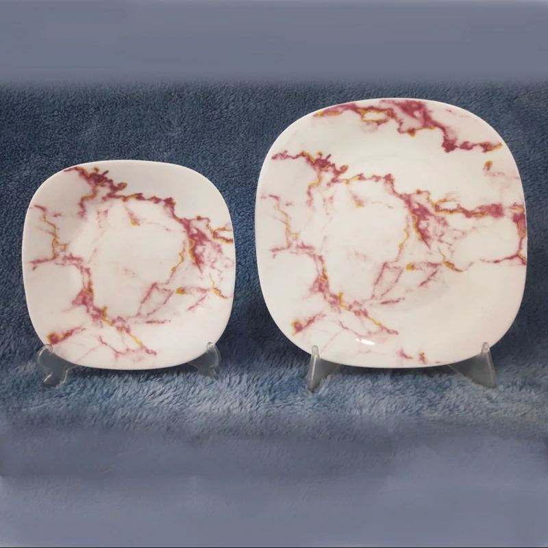 سرویس آرکوپال 26 پارچه سنگی اونیکس صورتی با ارسال رایگان