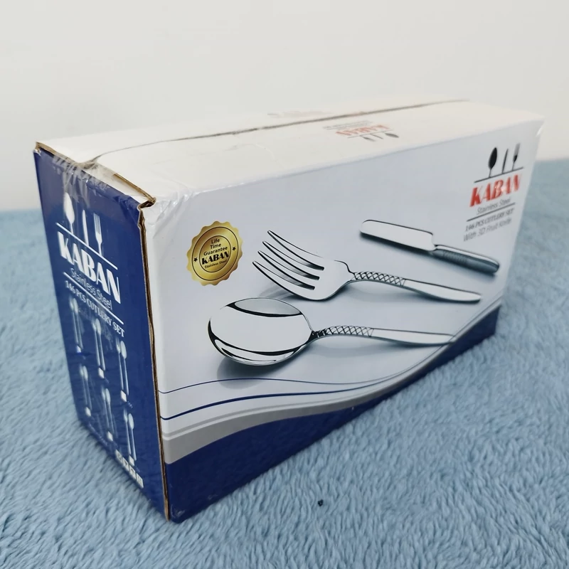 سرویس قاشق چنگال 146 پارچه کابان کد 084 سی نفره