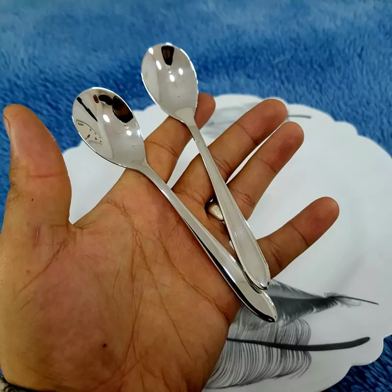 قاشق مربا خوری استیل ضد زنگ رولنزا ROLENZA بسته 12 عددی کد 49 با ارسال رایگان