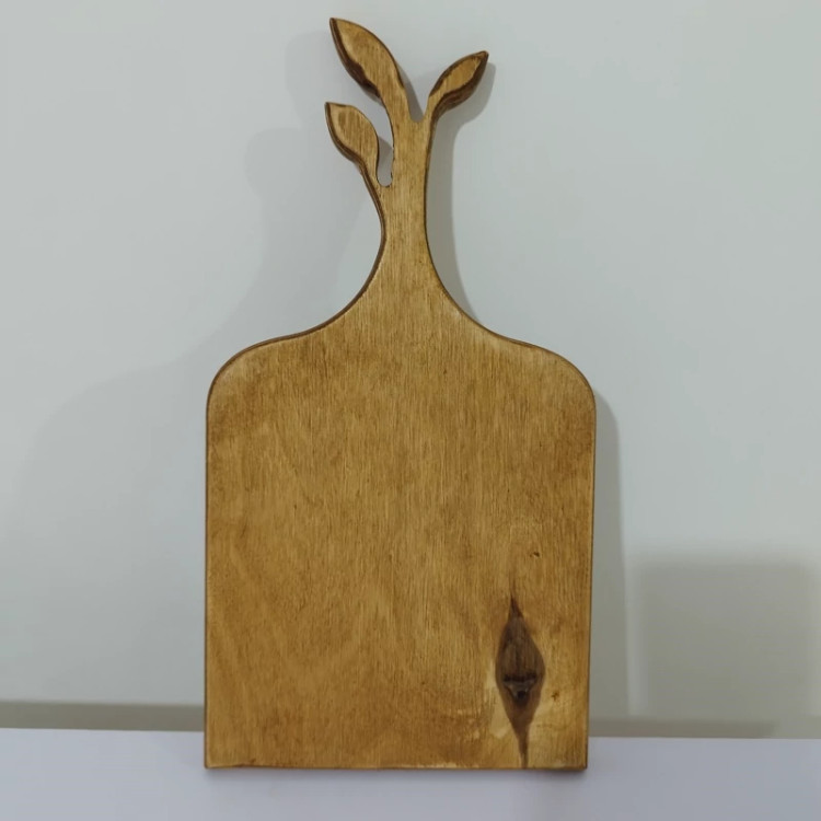 تخته سرو چوبی طرح برگ کد 11092 بسته 1 عددی