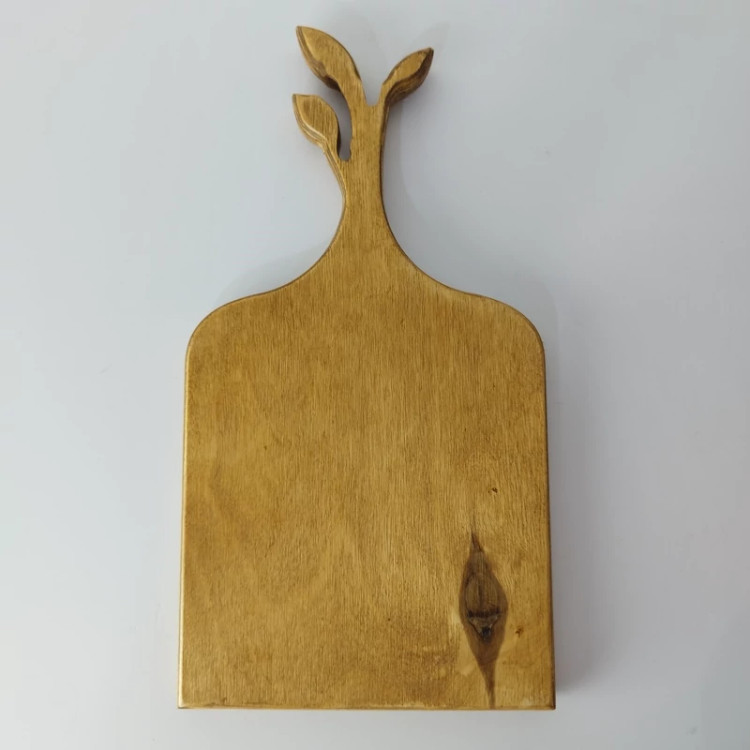 تخته سرو چوبی طرح برگ کد 11092 بسته 1 عددی